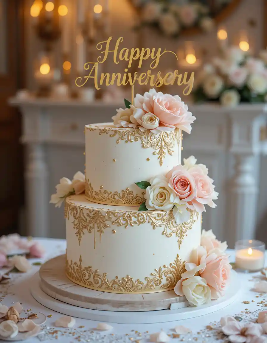 Wedding Anniversary Cake Ideas