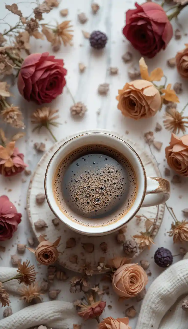 Coffee and Flowers
