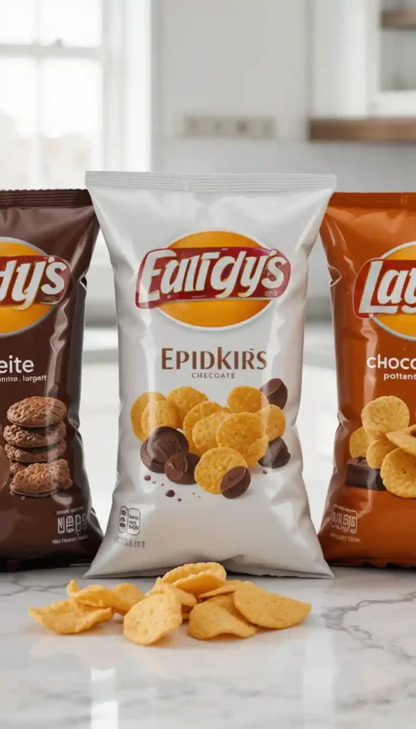 chocolate covered potato chips