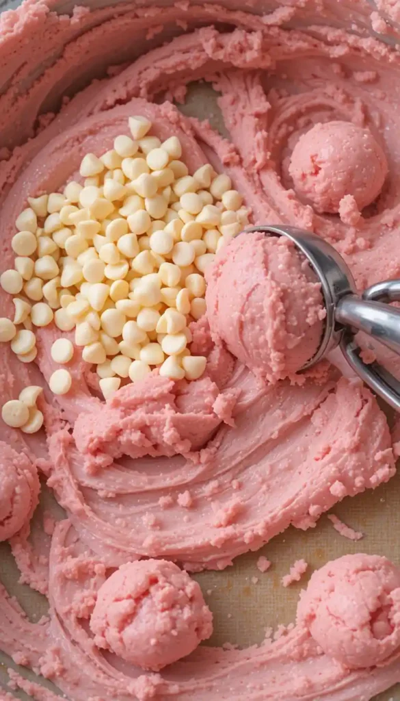 pink cookies