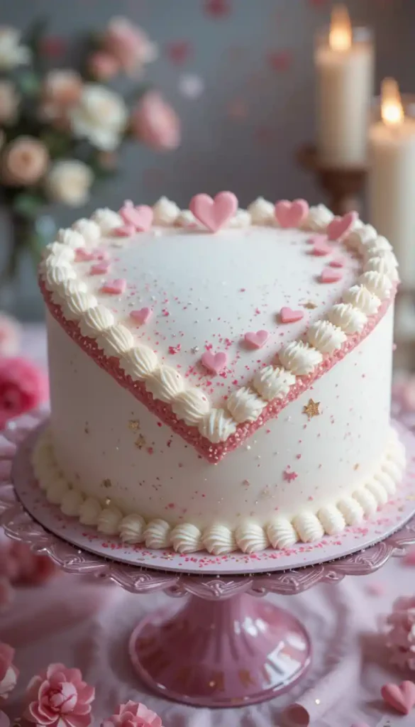 heart cake