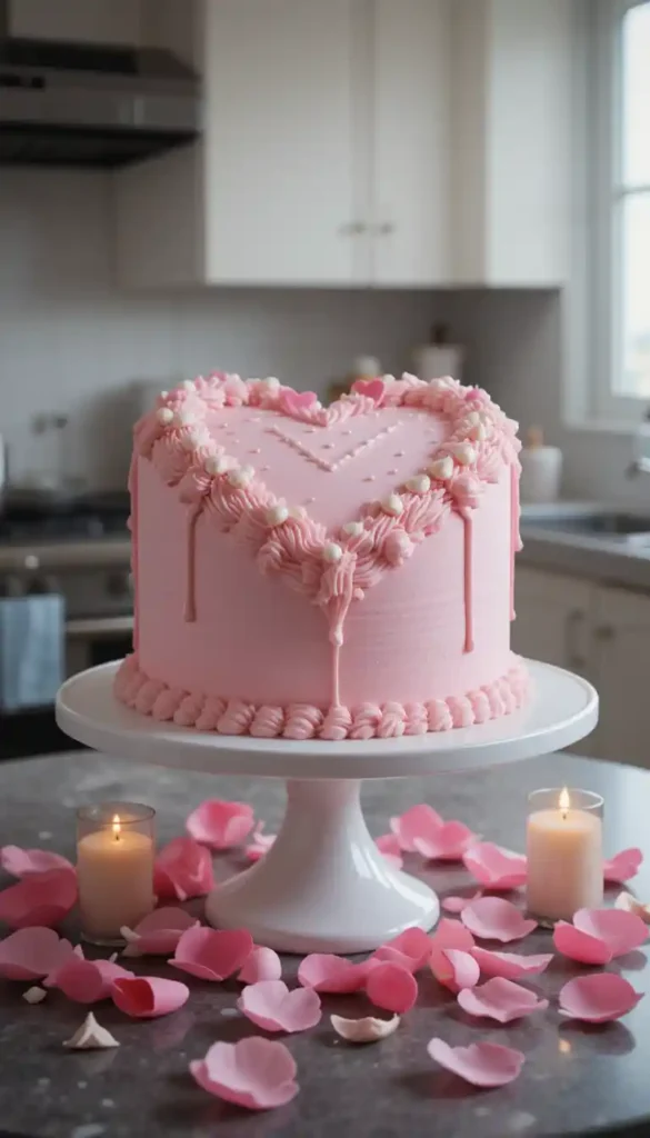 heart cake