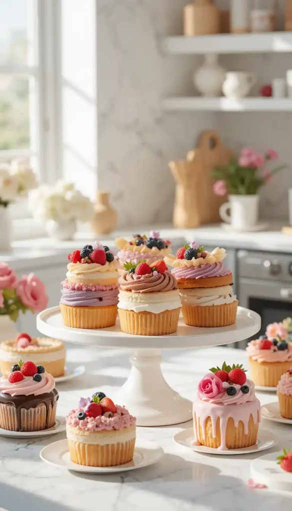 mini cakes