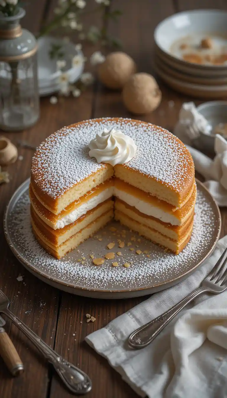 Milhojas Cake