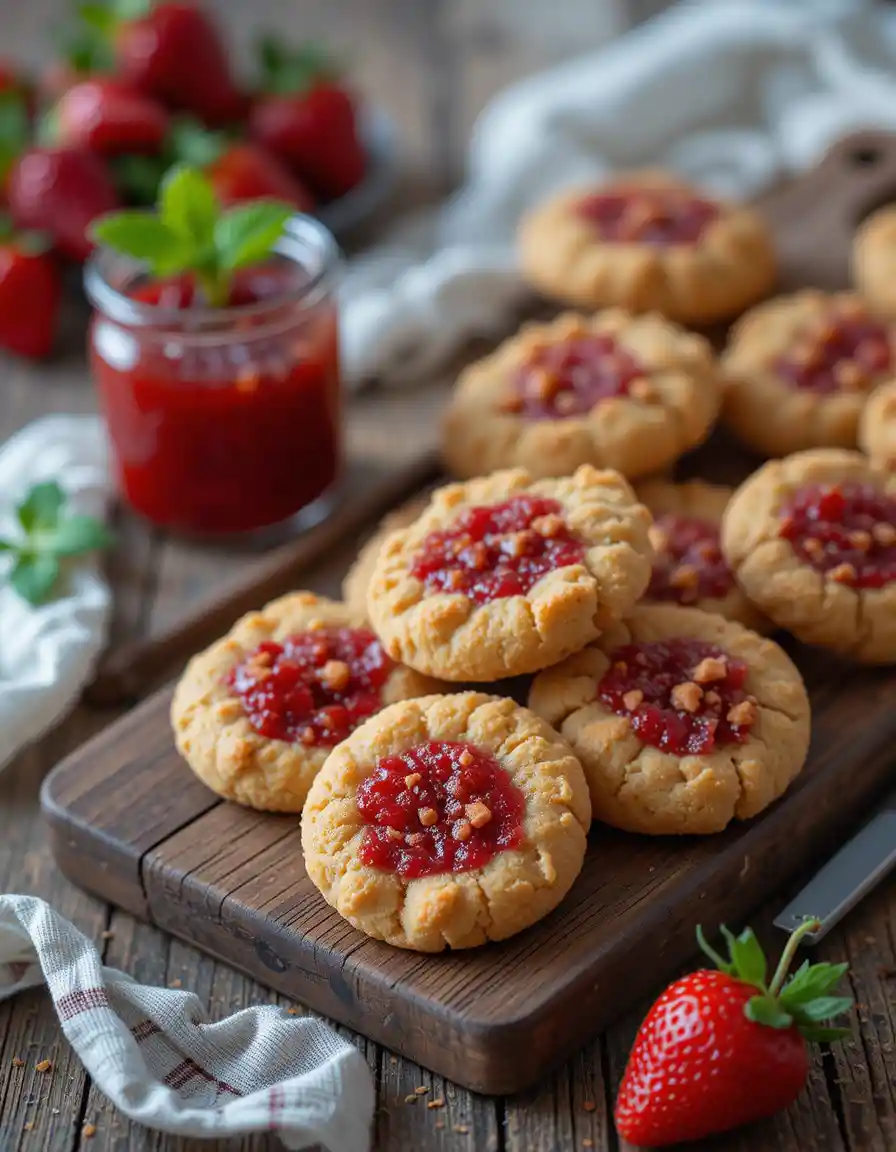 Strawberry Crunch Cookies