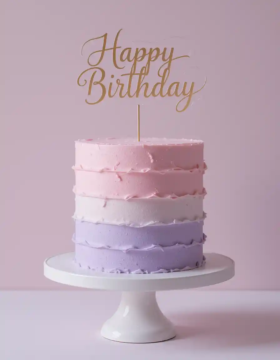 Girlish Cake Design