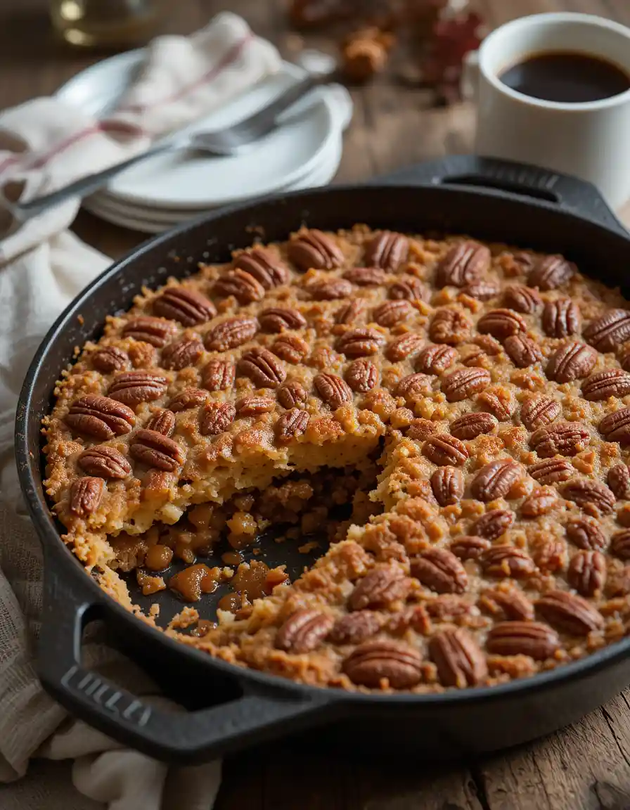 Pecan Pie Dump Cake