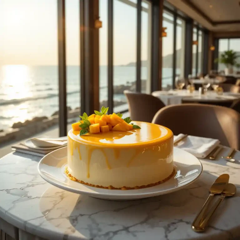 Mango Mousse Cake