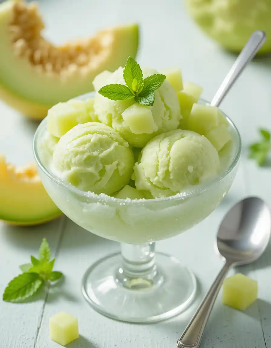 Honeydew Melon Ice Cream