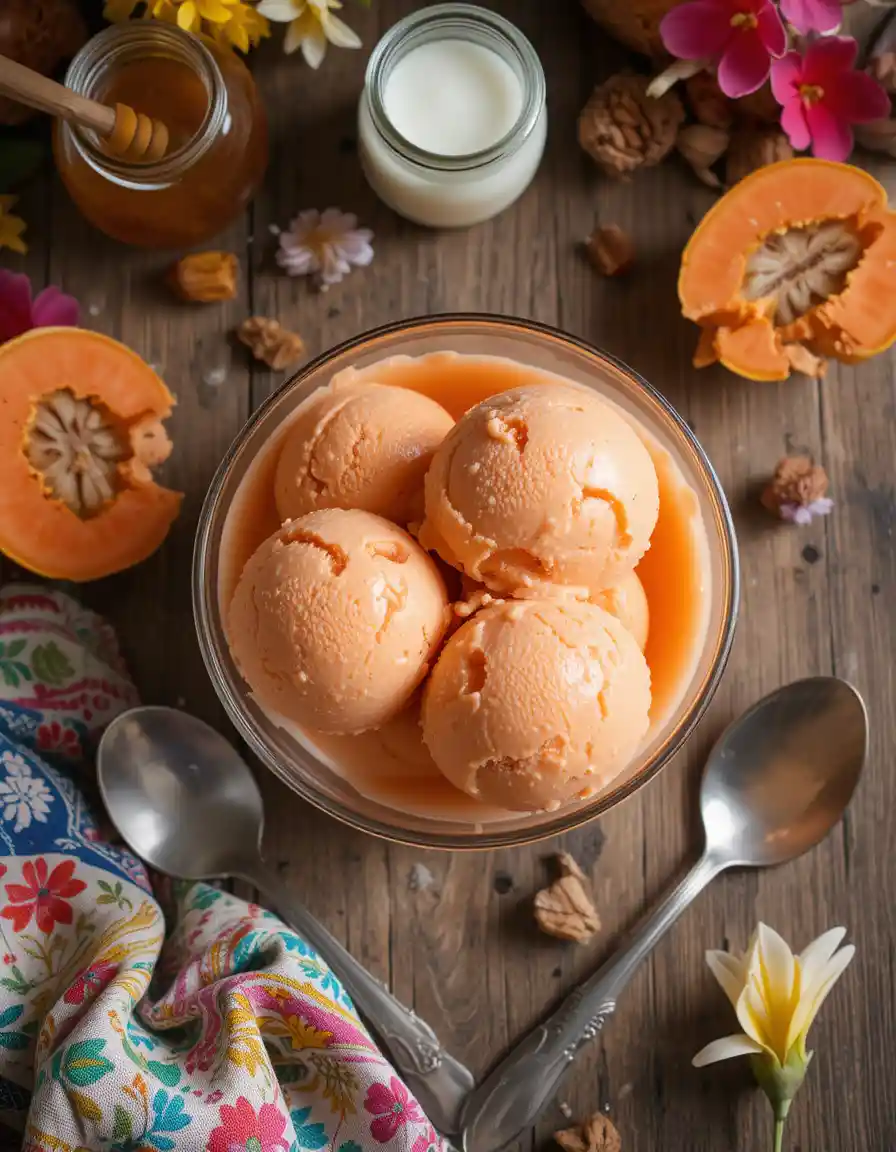 Mamey Ice Cream
