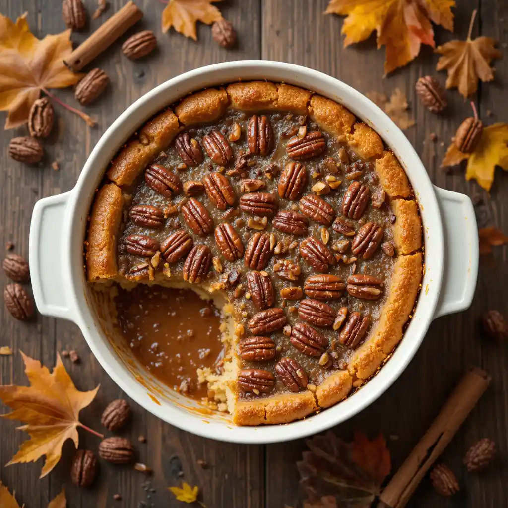 Pecan Pie Dump Cake