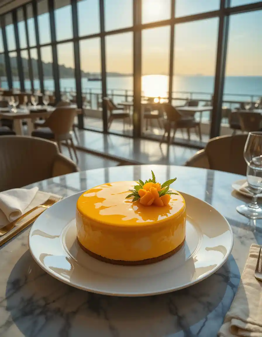 Mango Mousse Cake