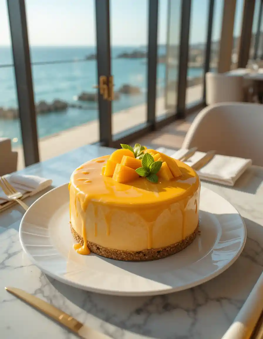 Mango Mousse Cake